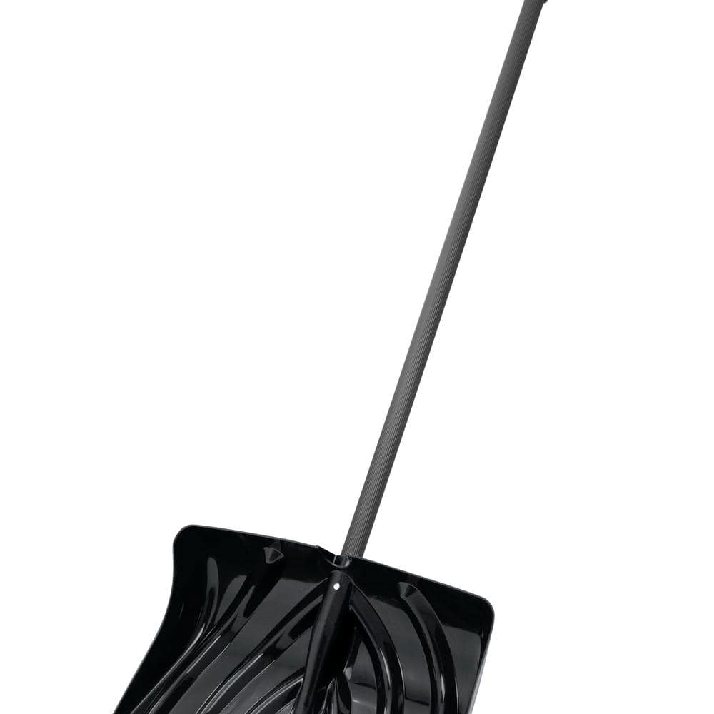 Suncast 39 in. Steel Core Handle Plastic Snow Shovel SC13116PK The