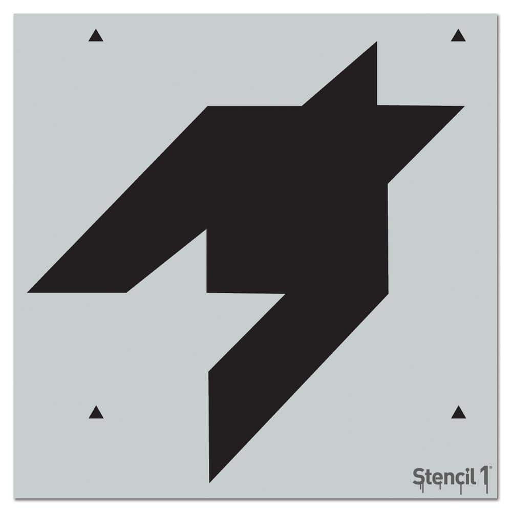 Stencil1 Stencil - Monstera, Large, 11 x 11