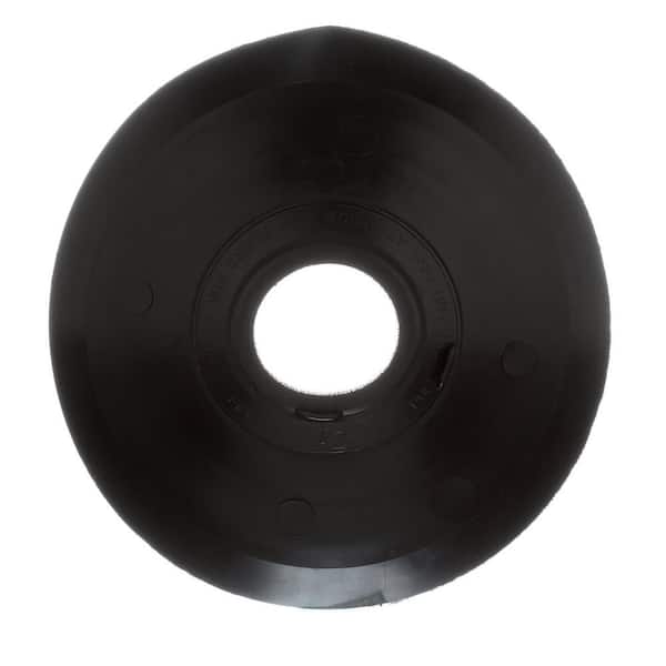 5.75 in. x 5.75 in. PVC Base Vent Pipe Flashing with Adjustable Rubber Collar in Black 5.75 in. x 5.75 in. PVC Base Vent Pipe Flashing with Adjustable Rubber Collar in Black