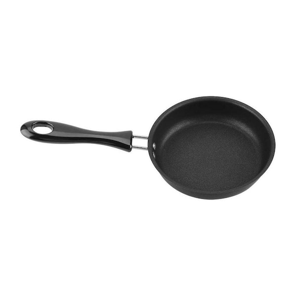 Omelette Pans Iron 5-Piece Black Pure Nonstick Frying Pan Set Induction Eggs Pancakes Sauteing Kitchen Use
