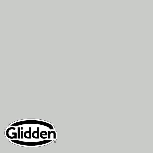 Glidden Essentials 5 gal. PPG09942 Pittsburgh Gray Flat Exterior Paint PPG09942EX05F The