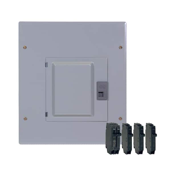 100 Amp 12-Space 24-Circuit Main Breaker Indoor Load Center Value Pack (TMQ1210PA)