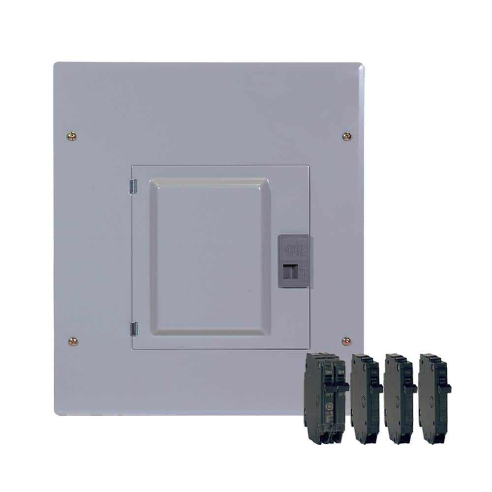 100 Amp 12-Space 22-Circuit Main Breaker Indoor Load Center and Breaker Kit