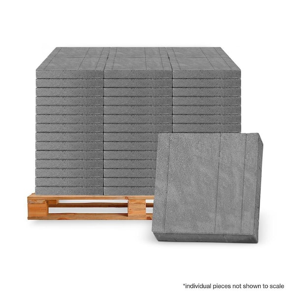 Avant 16 in. W x 16 in. L x 2 in. H Slate Blend Concrete Paver (72-Pieces/124 sq. ft. /Pallet)