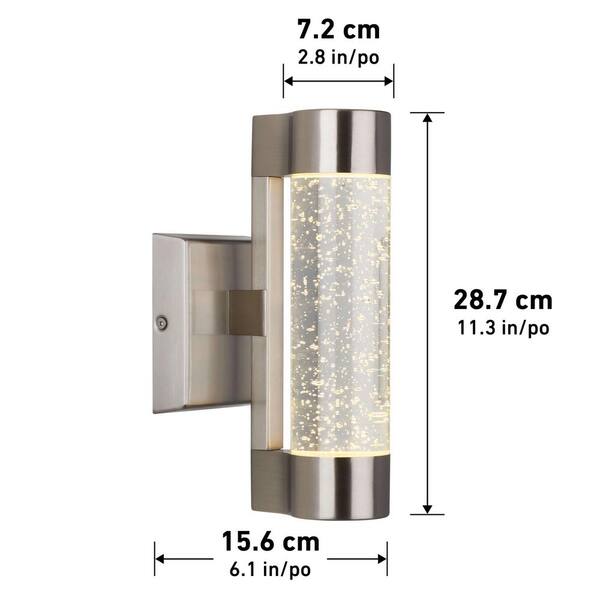 Double-Sided Adhesive Sheets Without Drilling Stainless Steel Door Stop Brushed Cylindrical Floor Support 82 mm Height