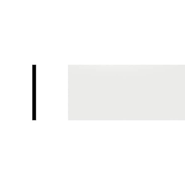 Ekena Millwork 9-1/4 in. x 5/8 in. x 96 in. S4S Board, PVC (8-Pack)