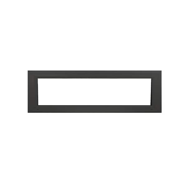 Heritage Transom Window Black 48-in x 12-in Double Pane G7 DP Rating 50 W1H1 Standard Glass Clear