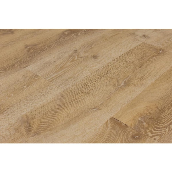 Romulus Concept Oak 0.59 in. T x 1.38 in. W x 94.49 in. L Vinyl End Cap Molding