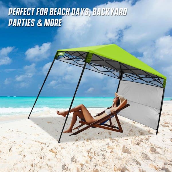 ABCCANOPY 8 ft. x 8 ft. Black Instant Easy Pop Up Canopy