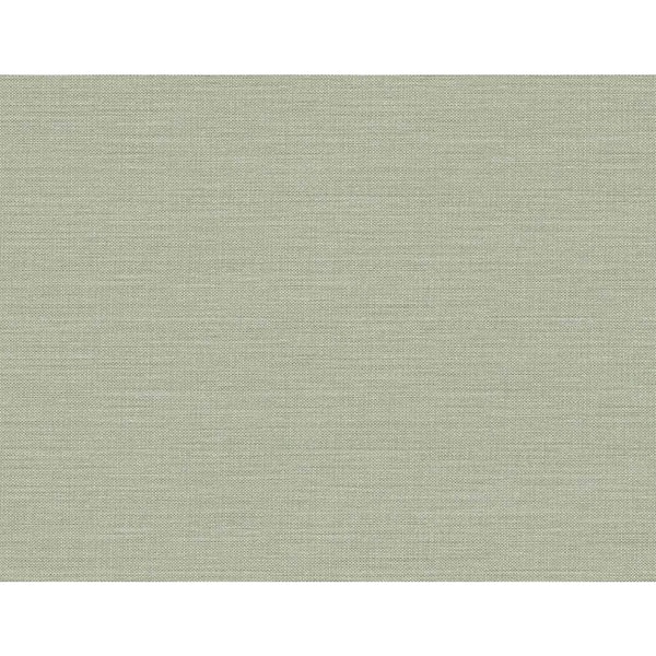 Seabrook Designs 60.75 sq. ft. Sage Libeco Embossed Vinyl Unpasted Wallpaper Roll