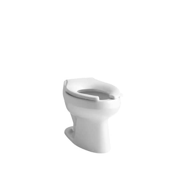 KOHLER Wellworth Elongated Toilet Bowl Only in White