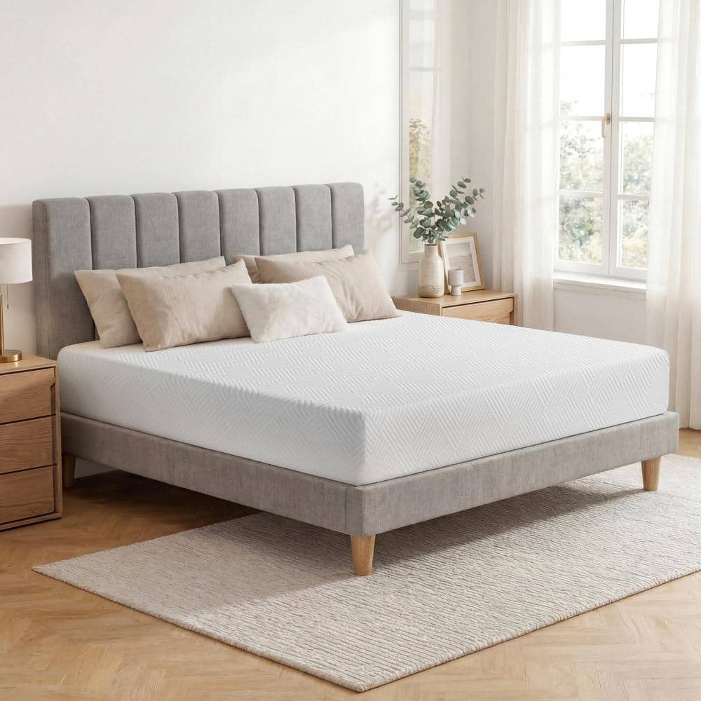 "8"" Twin Cool Gel Memory Foam Mattress, Medium-Firm Eases Back Pain. Fiberglass-Free Knit Cover, CertiPUR-US Foam" price history on PriceWatchPro