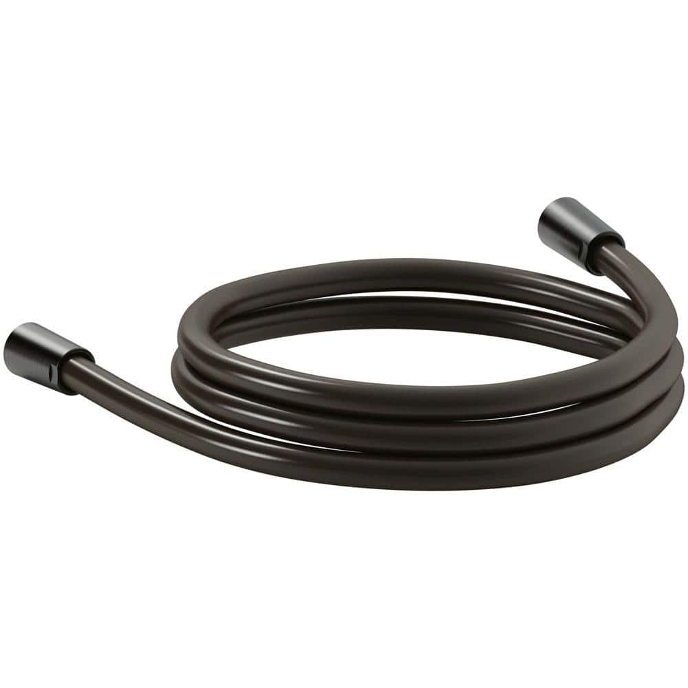 Mastershower 60-Inch Metal Shower Hose – With Swivel Base, Corrosion-Resistant, For Handheld Showers