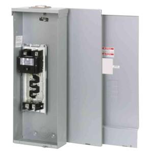 Eaton BR 200 Amp 4-Space 8-Circuit Outdoor Main Breaker Loadcenter with ...