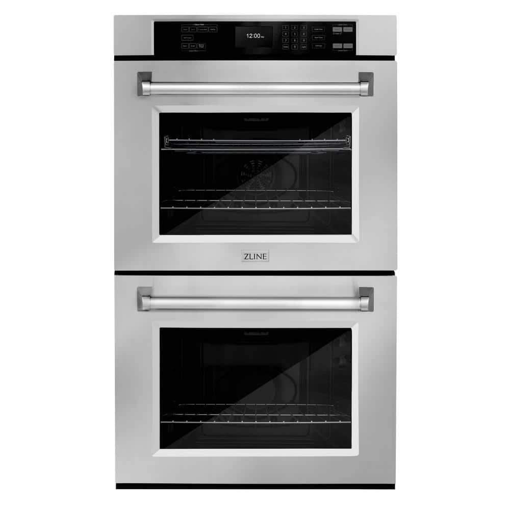 Professional 30 in. Double Electric Wall Oven with True Convection and Self Clean in Stainless Steel