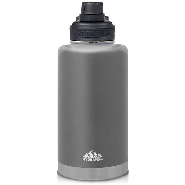 Hydrapeak 32oz Sport Insulated Water Bottle with Straw or Chug Lid, Premium  Stainless Steel Water Bottles, Leak & Spill Proof, Keeps Drinks Cold for