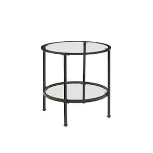 Aimee 24 in. Oil Rubbed Bronze End Table
