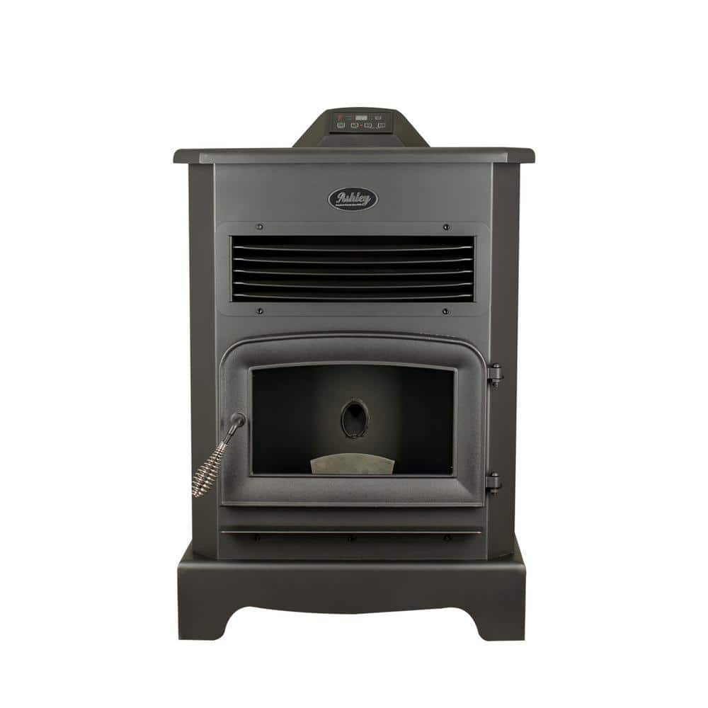 ASHLEY 2200 SQ FT PEDESTAL PELLET STOVE 170 LB HOPPER-WIFI AP5622-W ...