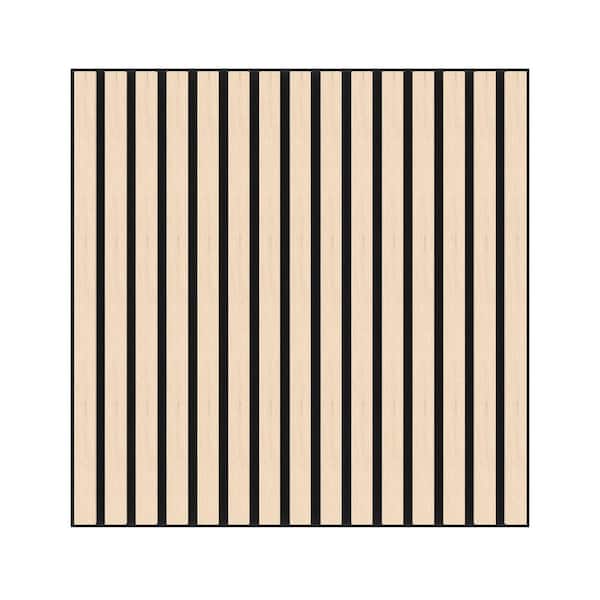 Falkirk Irvine 4/5 in. x 2 ft. x 2 ft. White MDF Decorative Wall Paneling 2-Pack