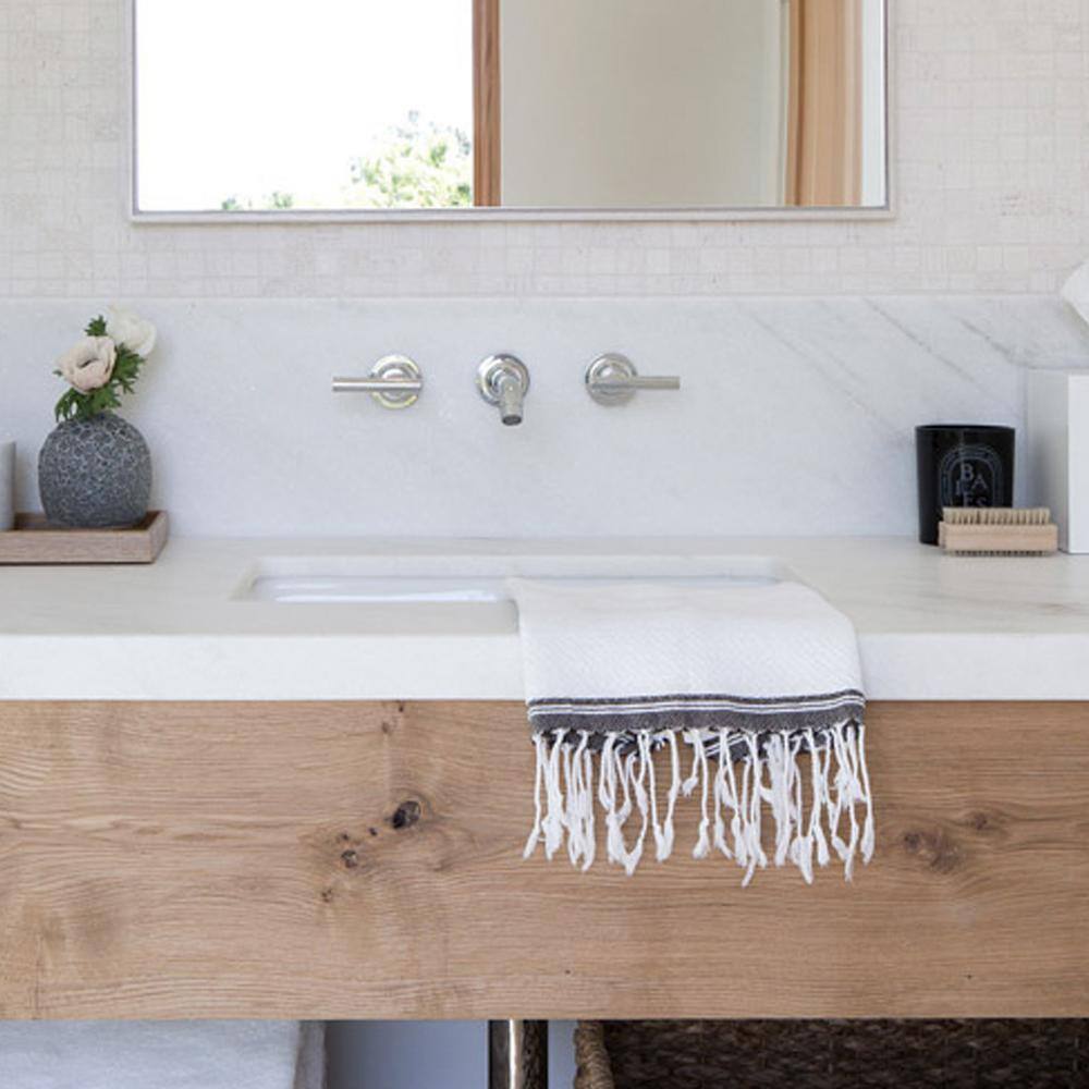 Kennedy Chrome Wall Mounted Two-Handle Bathroom Faucet