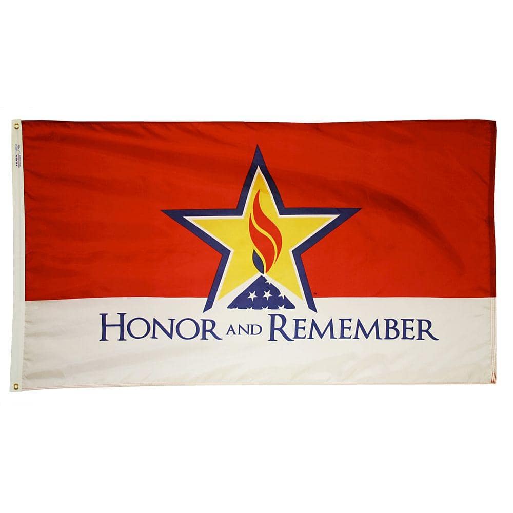 3 ft. x 5 ft. Honor and Remember Nylon Flag with Heading and 2-Grommets price history on PriceWatchPro