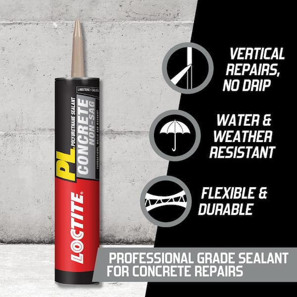 PL S10 10 oz. Concrete Crack and Masonry Polyurethane Sealant (4-Pack)