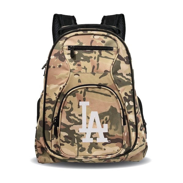Los Angeles Dodgers 19 in. Premium Laptop Backpack-CAMO