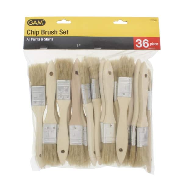 Unbranded 36-Piece 1 in. Chip Paint Brush Set