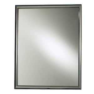 Harmony 24 in. W x 30 in. H x 5-7/8 in. D Framed Recessed Bathroom Medicine Cabinet in Chrome
