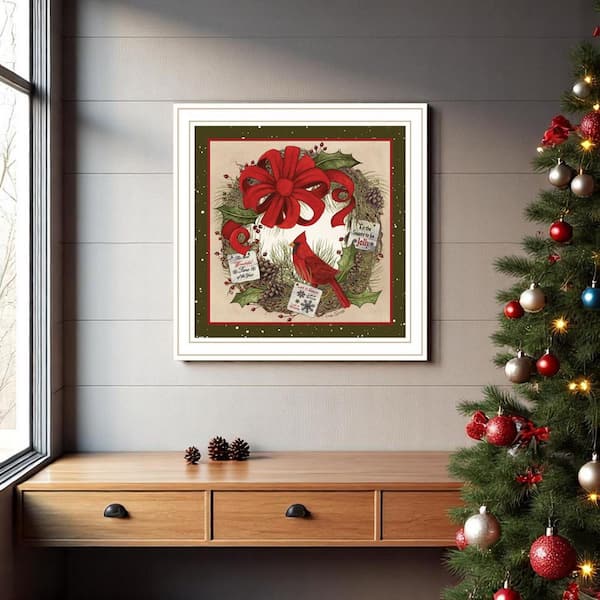 Piece Framed Graphic Print Landscape and Nature 14.00 in. x 14.00 in.