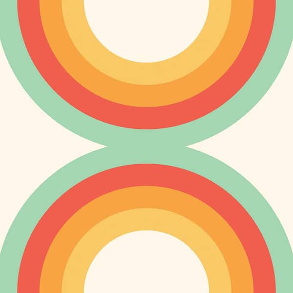Sir Culls Orange Peel and Stick Wallpaper Sample