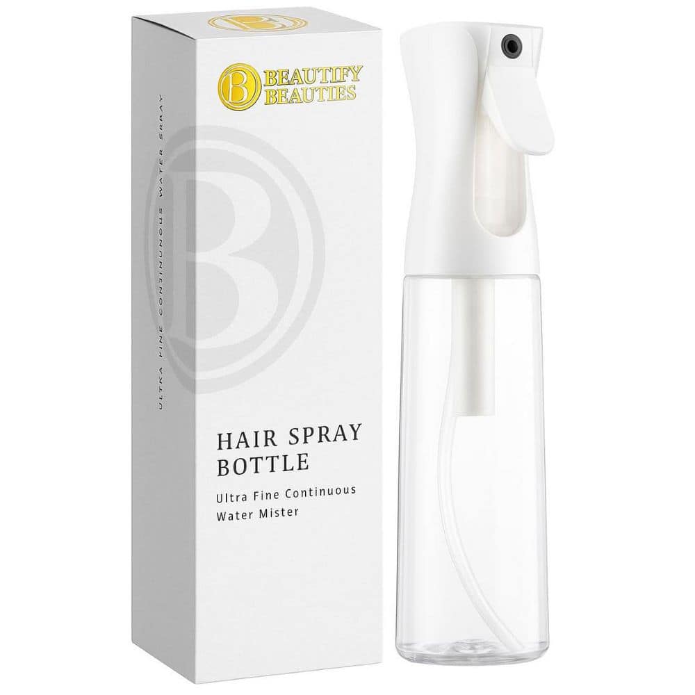 10.1 Ounce Continuous Fine Mist Mister Spray Bottle Sprayer for Cleaning, Plants, Pets, Barbers, Salons, Clear (1-Pack) price history on PriceWatchPro