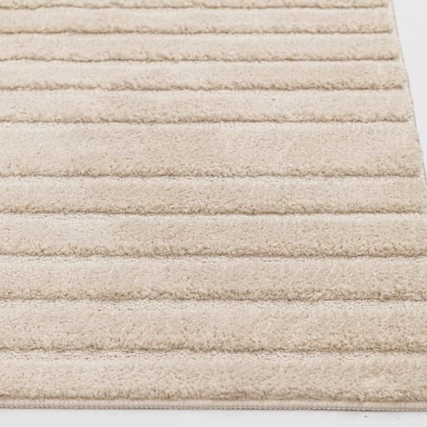 StyleWell Oathil 2.5 ft. x 4 ft. Cream Geometric Polyester Area Rug  AT3048.149.83HD - The Home Depot