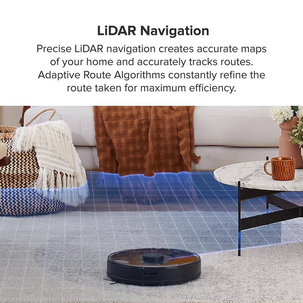 Buy S7Plus Robotic Vacuum Cleaner Sonic Mop LIDAR Navigation SelfEmpty