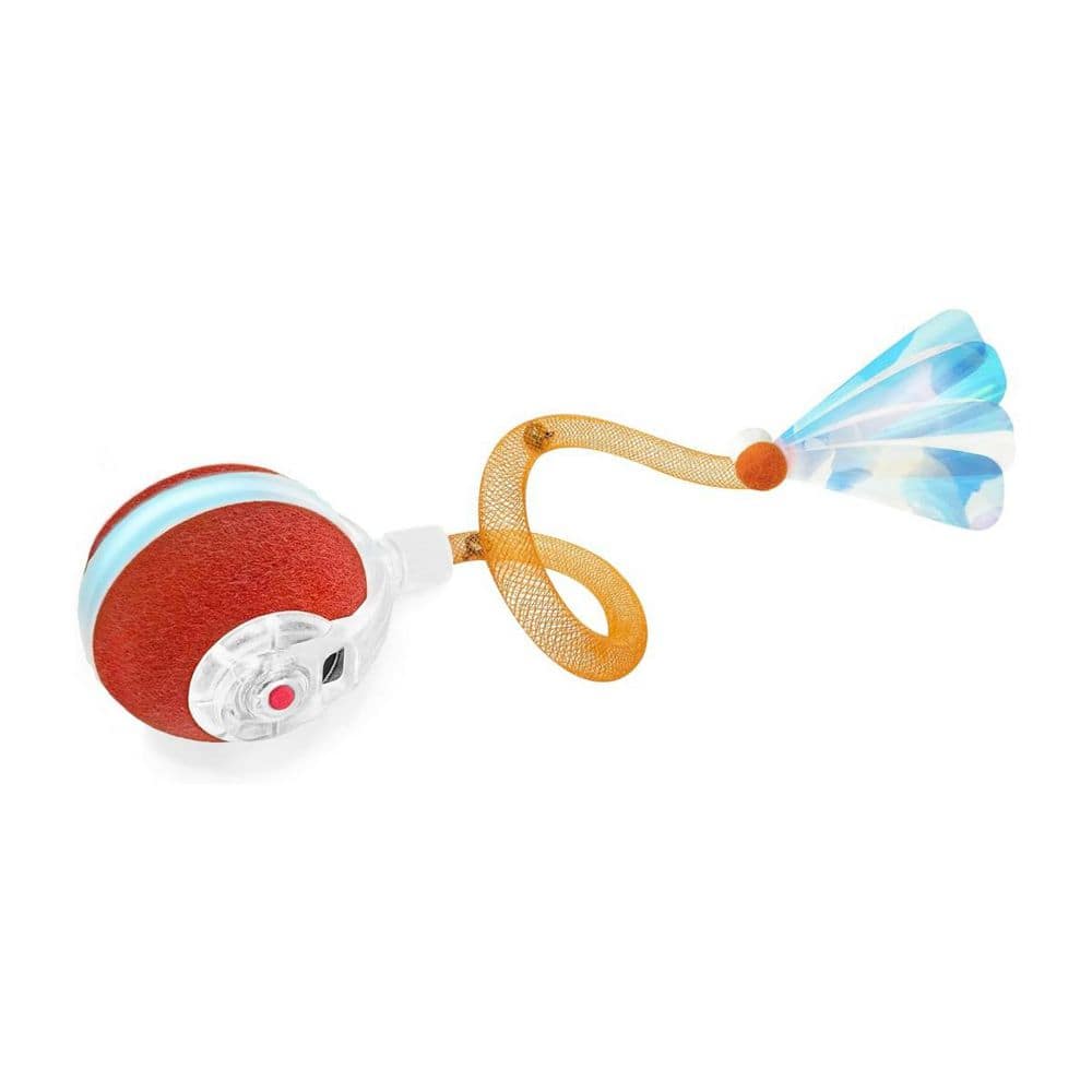 Interactive Cat Toy Agile Moving Ball with Elastic Mesh Tail Motion Activated for Indoor Cats Rechargeable price history on PriceWatchPro