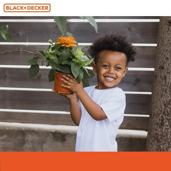 BLACK+DECKER Black and Decker Open Garden toolbox complete with