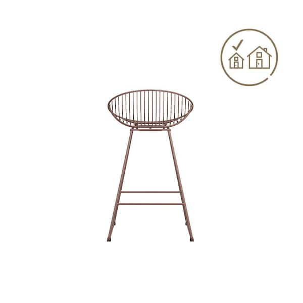 Cosmoliving wire 2024 counter stool