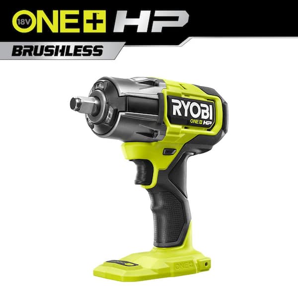 ONE+ 18V Lithium-Ion 4.0 Ah Battery, 2.0 Ah Battery, and Charger Kit w/ FREE ONE+ HP 18V Brushless 1/2 in. Impact Wrench