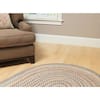 Colonial Mills Cedar Cove Natural 11 ft. x 11 ft. Round Braided