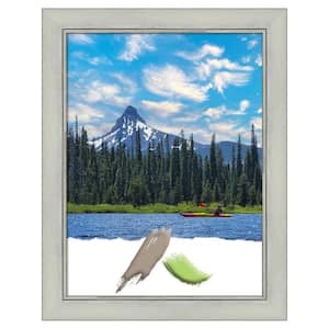 Flair Silver Patina Picture Frame Opening Size 18 x 24 in.