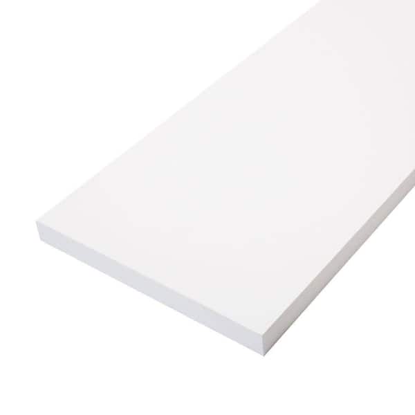 Unbranded 1 in. x 12 in. x 8 ft. Primed Pine Finger-Joint Board
