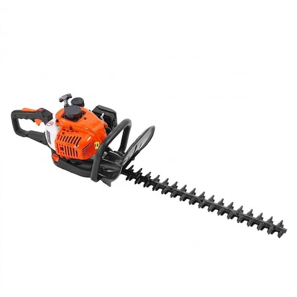 SKONYON 26 cc 2-Cycle Gas Handheld Hedge Trimmer 23.2 in. Dual