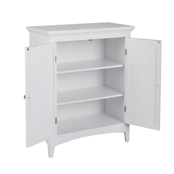 Teannan 32'' Wide 8 - Shelf Storage Cabinet