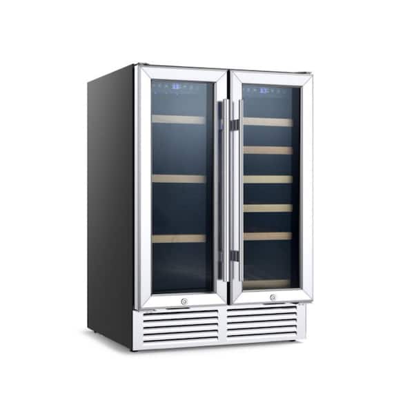 dubbin 24 in. Dual Zone Wine and Beverage Cooler