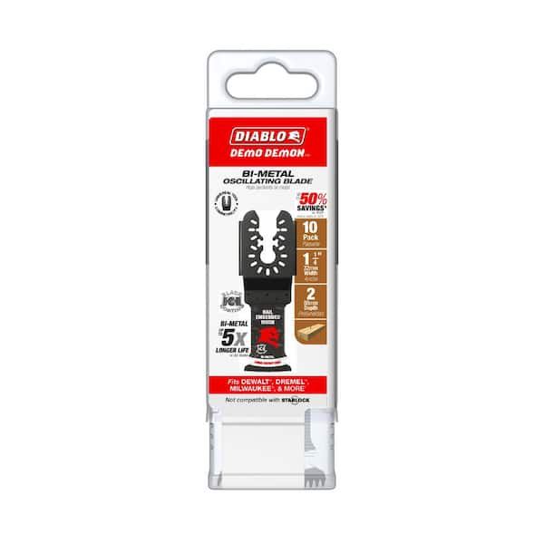 DIABLO 1-1/4 in. Demo Demon Universal Fit Bi-Metal Oscillating