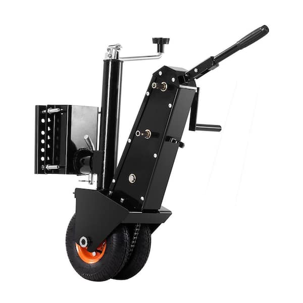 SKYSHALO Trailer Dolly, 500 lbs. Tongue Weight Capacity, 13 in.-23.2 in. Height Adjustable Trailer Mover Dolly