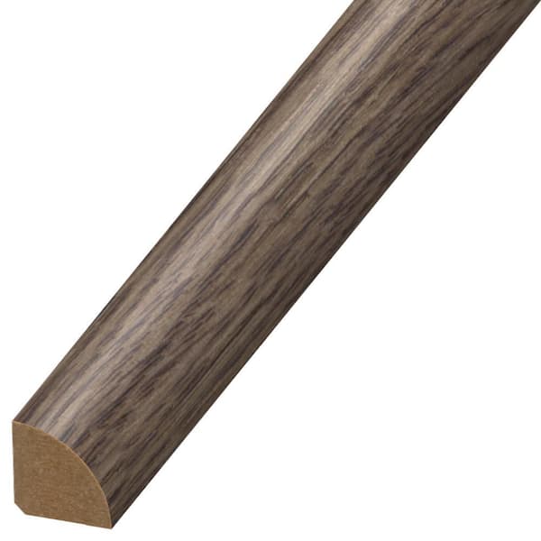 DuraDecor Classy Chic Go-Getter Mocha 0.75 in. T x 0.75 in. W x 94 in. L Quarter Round Molding