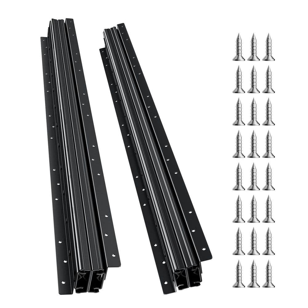 VEVOR Undermount Drawer Slides, 32 in., Full Extension Under Stair