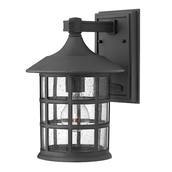 Hinkley Freeport Medium Outdoor Wall Mount Lantern, Black