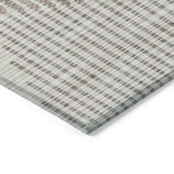 Chantille Machine Washable Indoor/Outdoor Abstract ACN1001 Beige 3 ft. x 5 ft. Area Rug